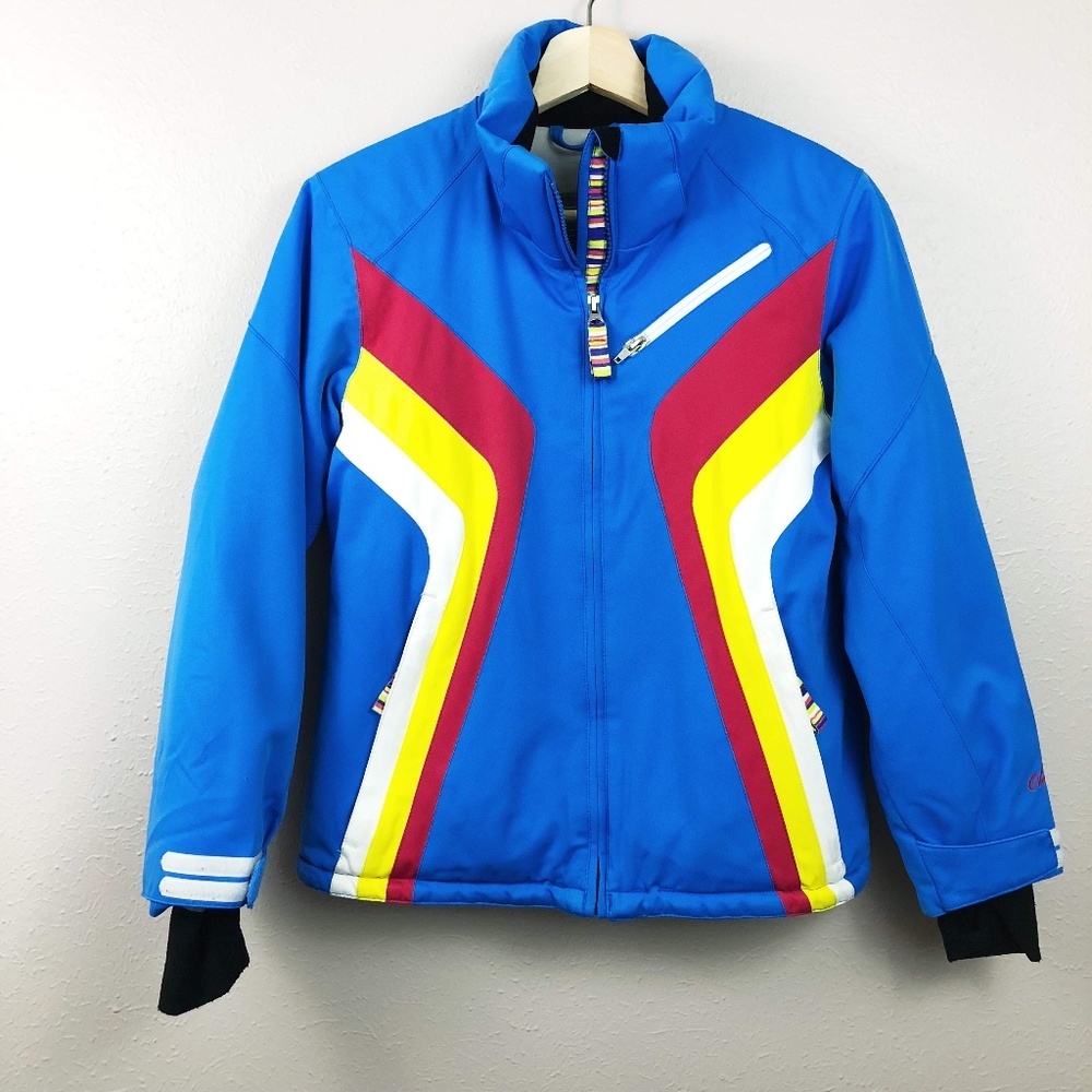 obermeyer JUNIORS 12 Stripe Puffer Ski Jacket